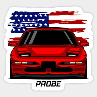 Front Probe Red Sticker